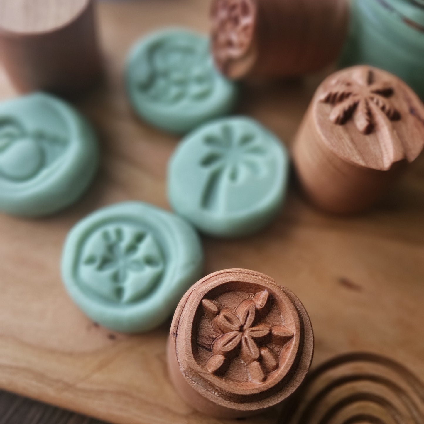 Mermaid Play Dough Stamp Set