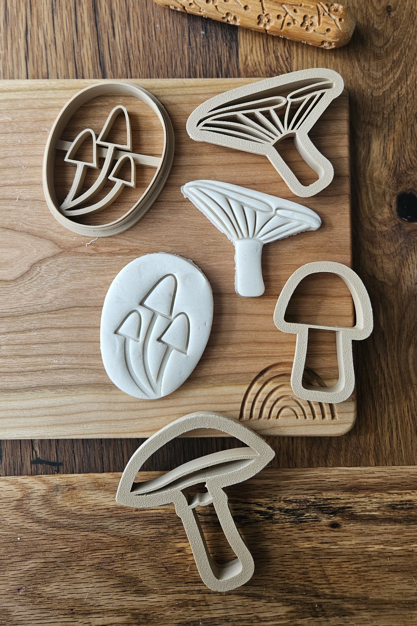 Mushroom Eco Cutter Set of 4