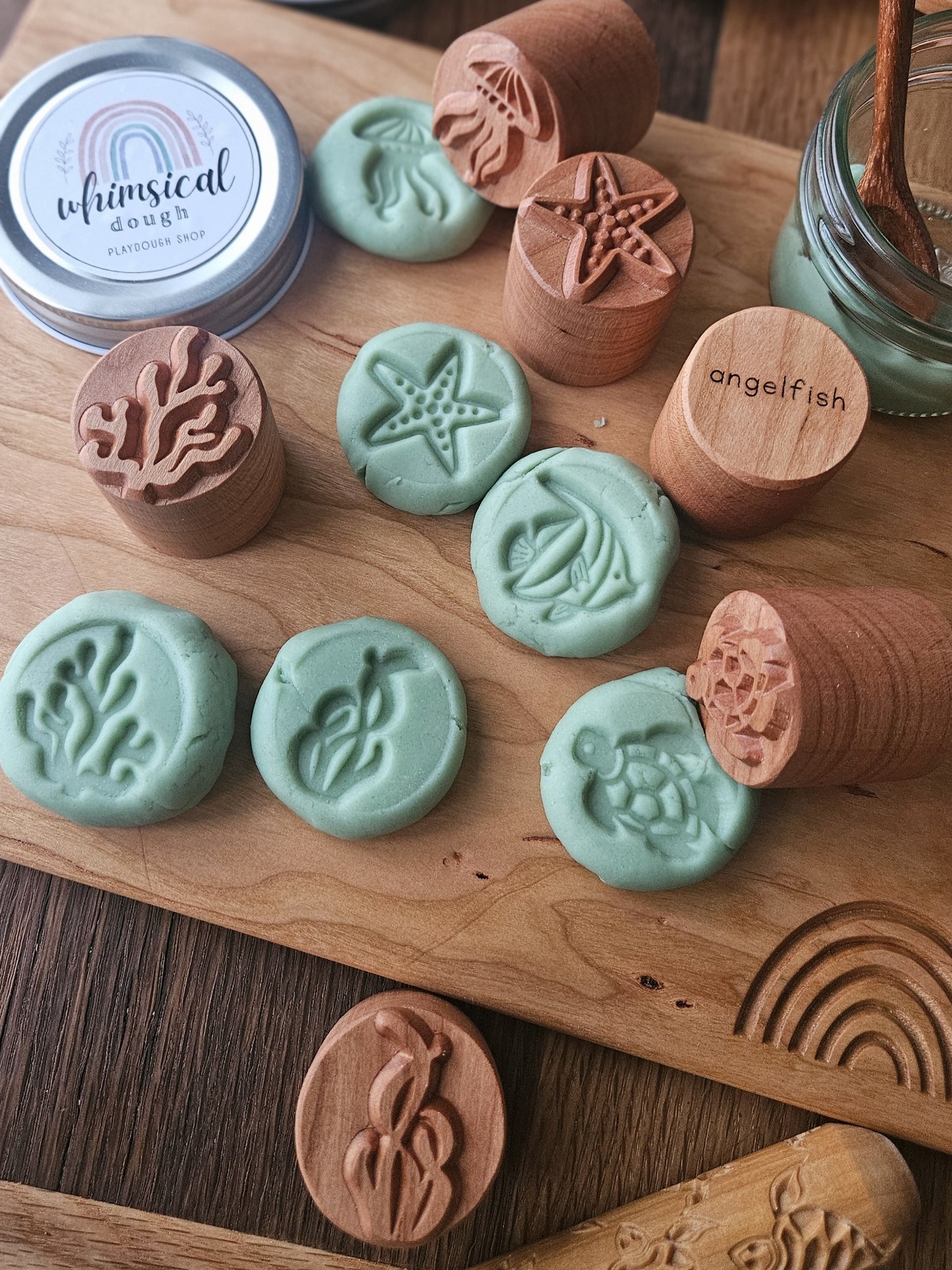 Sea Life Play Dough Stamps