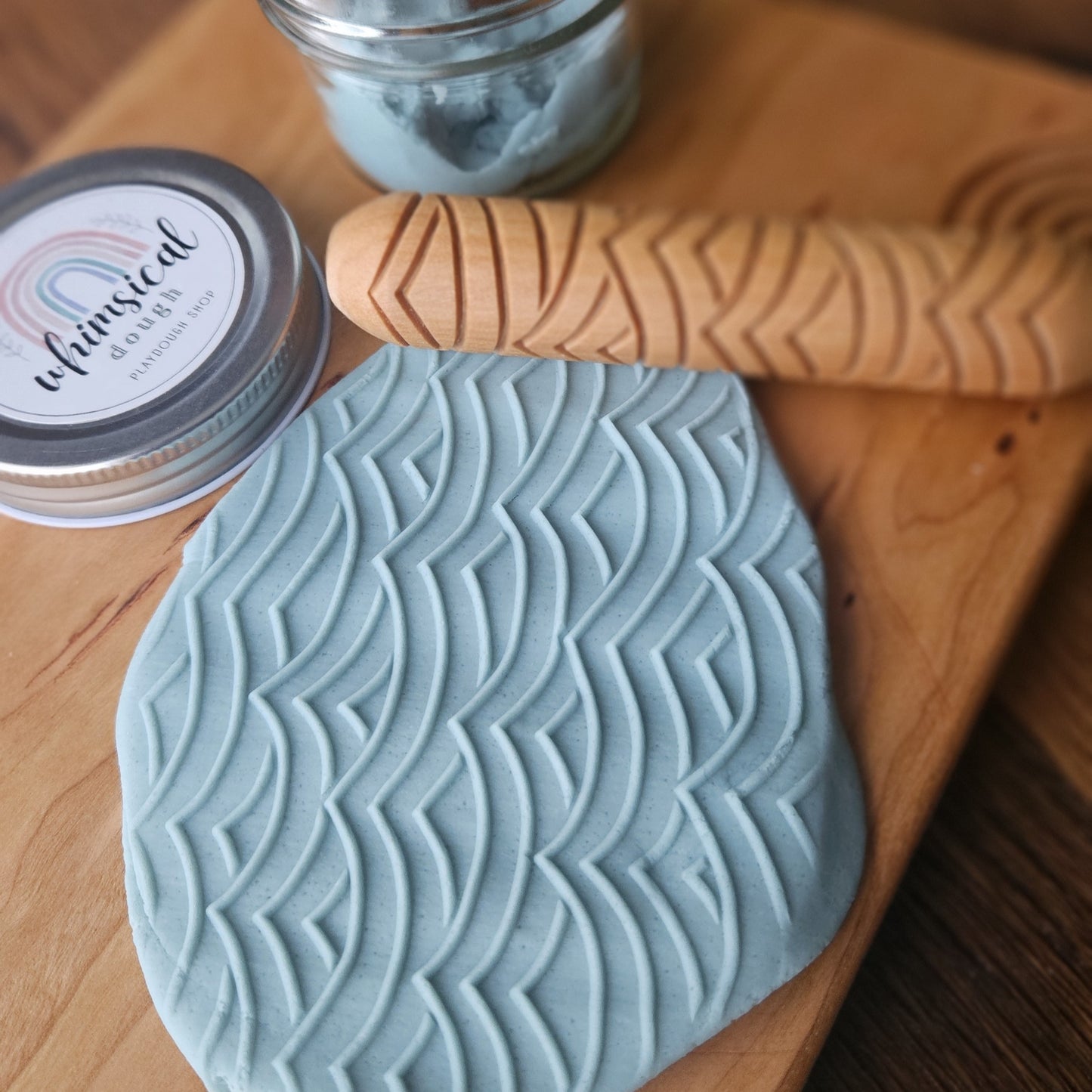 Simple Waves Play Dough Roller