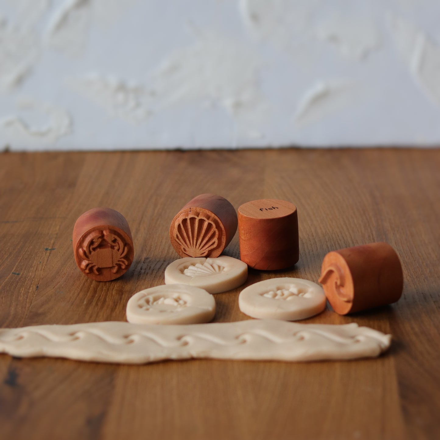 Beach Play Dough Stamp Set