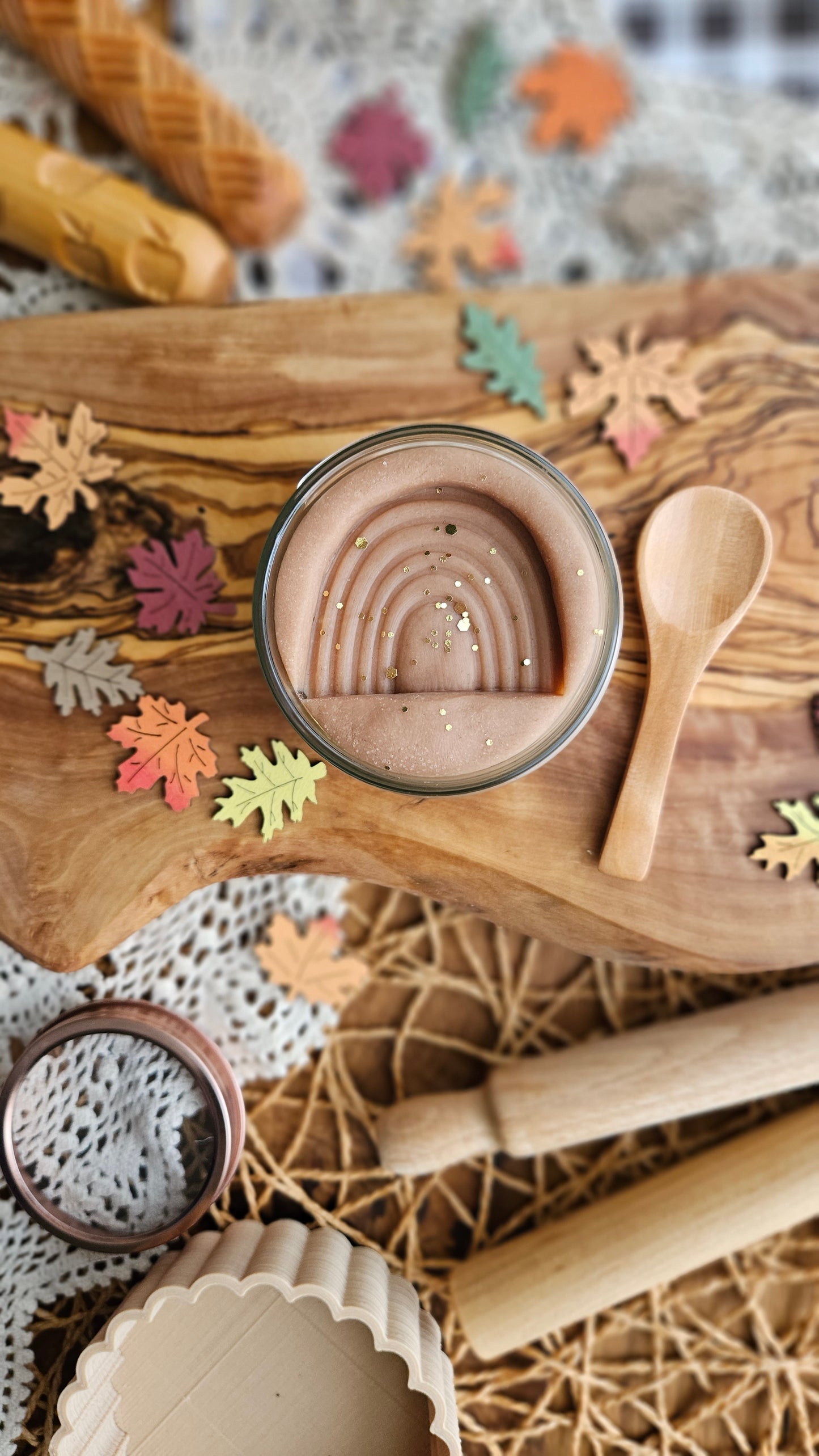 Handcrafted Cocoa Play Dough