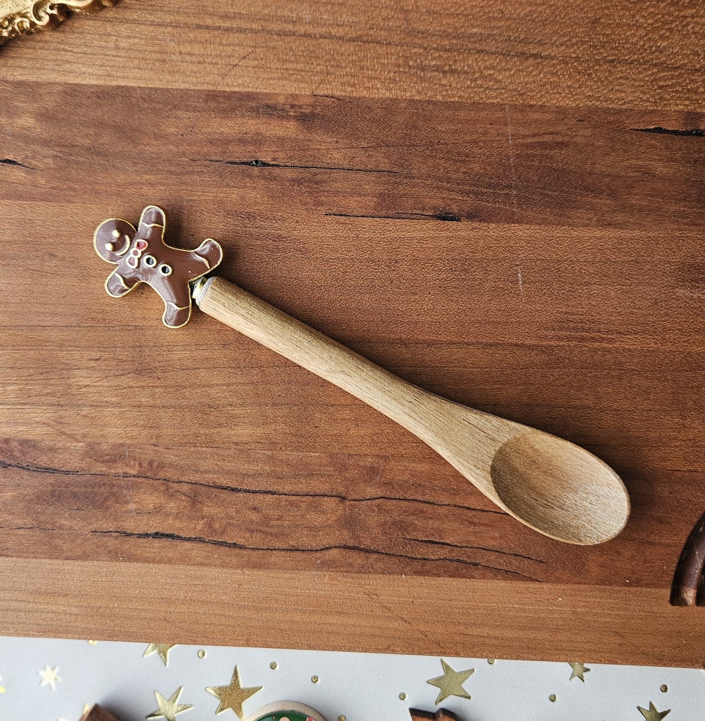 Gingerbread Man Spoon