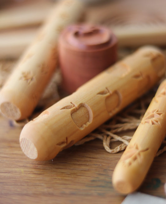 Apple Play Dough Roller