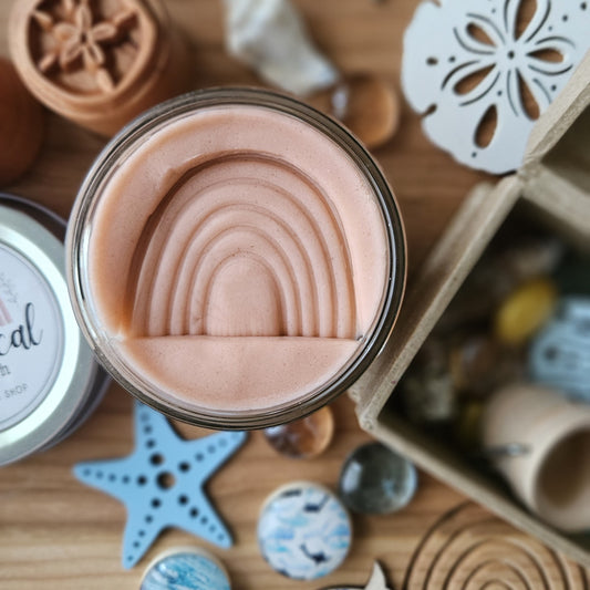 Handcrafted Coral Pink Play Dough