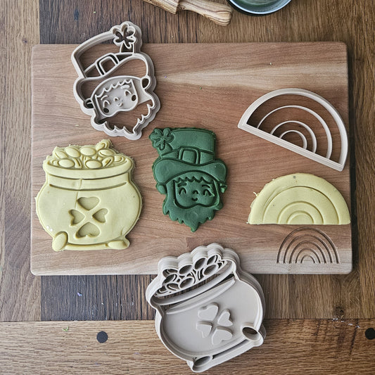Set of 3 St. Patrick's Day Eco Cutters