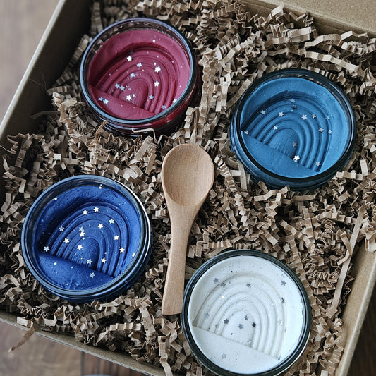 Set of 4 Americana Playdough