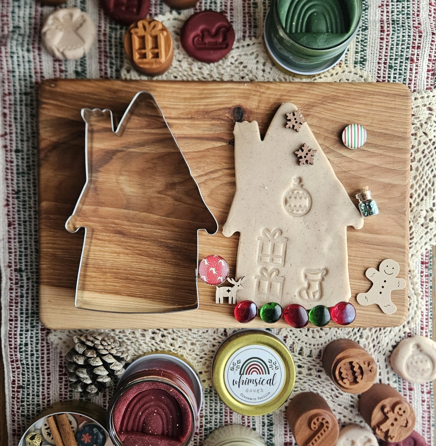 Metal Gingerbread House Cookie Cutter