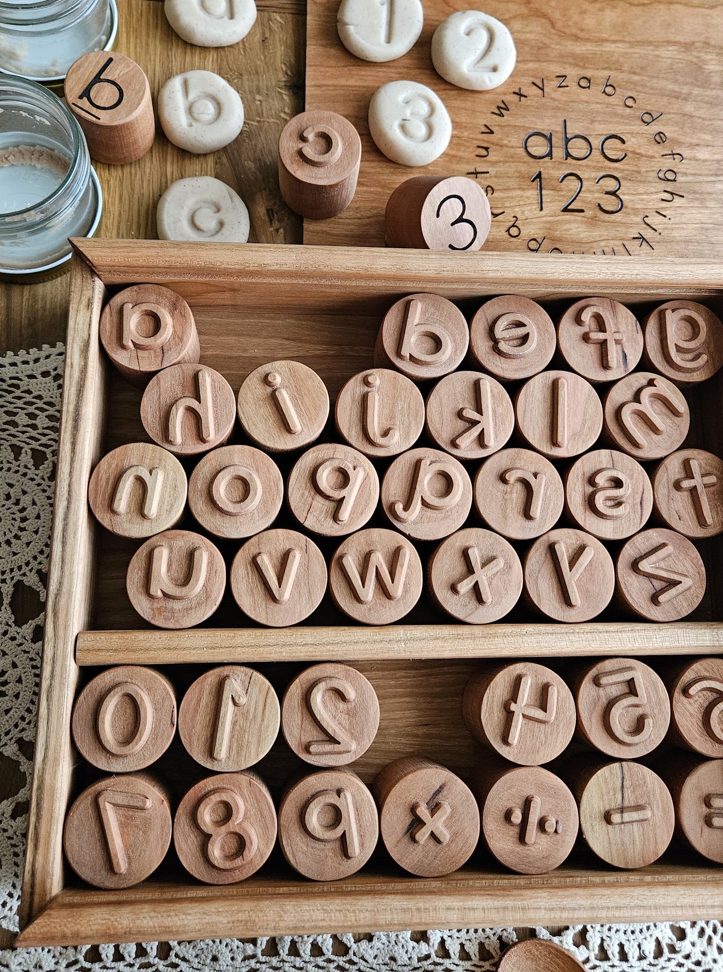 abc/123 Play Dough Stamps