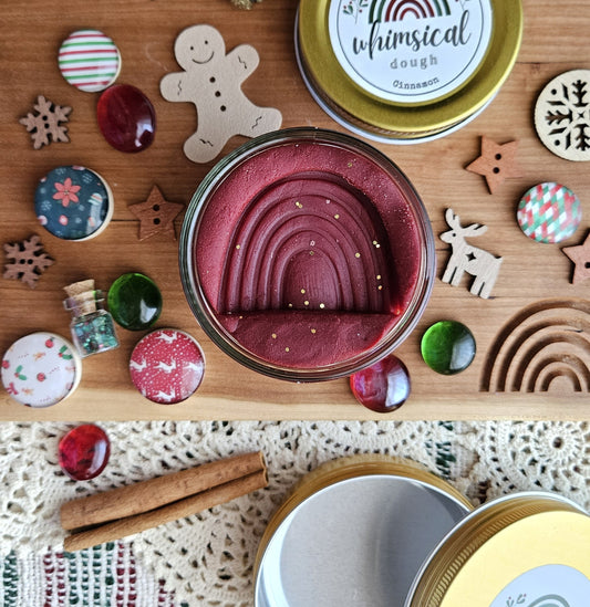 Handcrafted Cinnamon Red Play Dough
