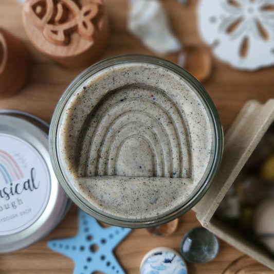 Handcrafted Sandy Beach Play Dough