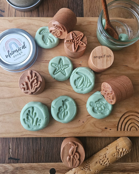 Sea Life Play Dough Stamps
