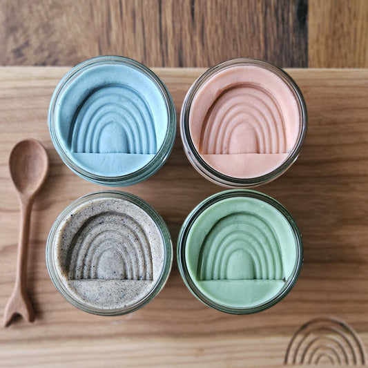 Set of 4 Beach Playdough Set