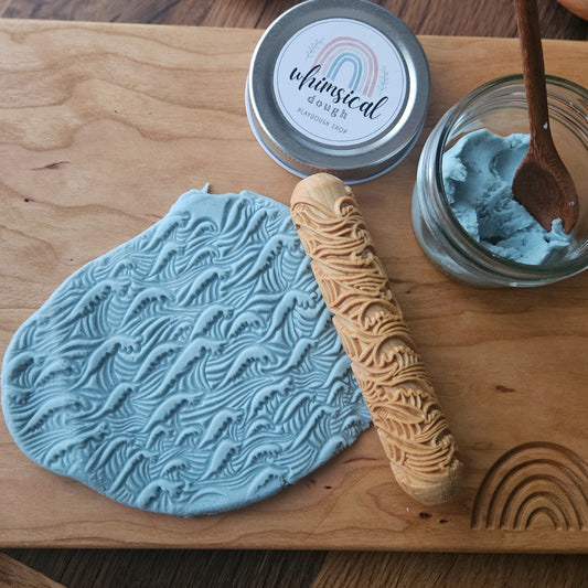 Beach Waves Play Dough Roller