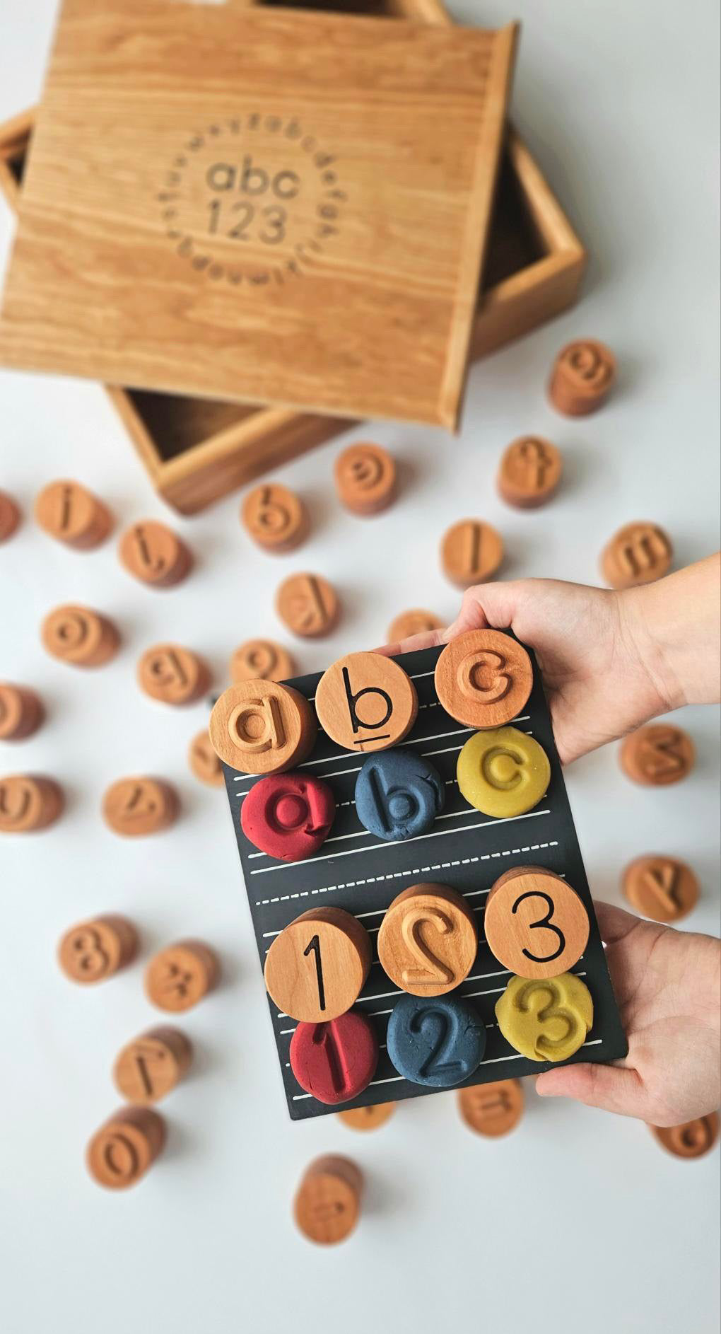 abc/123 Play Dough Stamps
