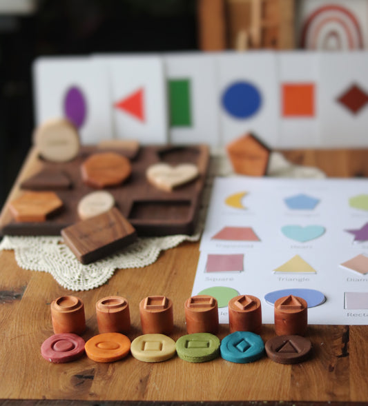 Shapes Play Dough Stamp Set
